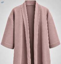 Women's Charcoal Grey Open-Front Cardigan