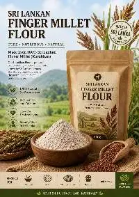 Sri Lankan Fringer Millet Flour