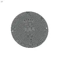 D400 Ductile Iron Heavy Duty Manhole Cover-Ã�?80