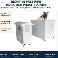 Air Negative Pressure Explosion Proof Blower