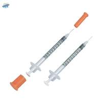 Insulin Syringes 1 ml U-100 Fixed Needle