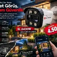 Securiline SL 6430W 4MP PoE IP Bullet Camera