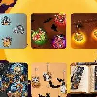 Halloween Witch Diamond Art Kit for Beginners