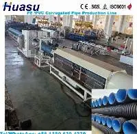 PVC PE HDPE MPP Corrugated Pipe Extrusion Line