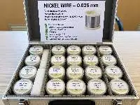 Ultra-Fine Nickel Wire 0.025 mm (25 Microns)