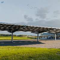 Single-Post Solar Carport