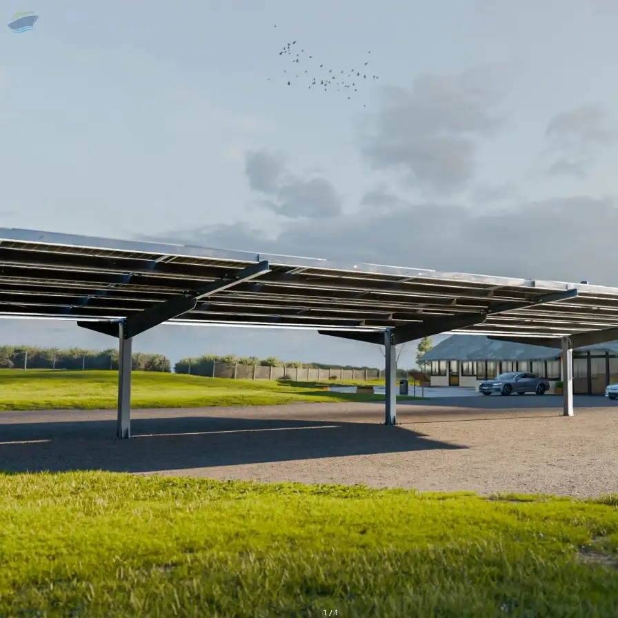 Single-Post Solar Carport