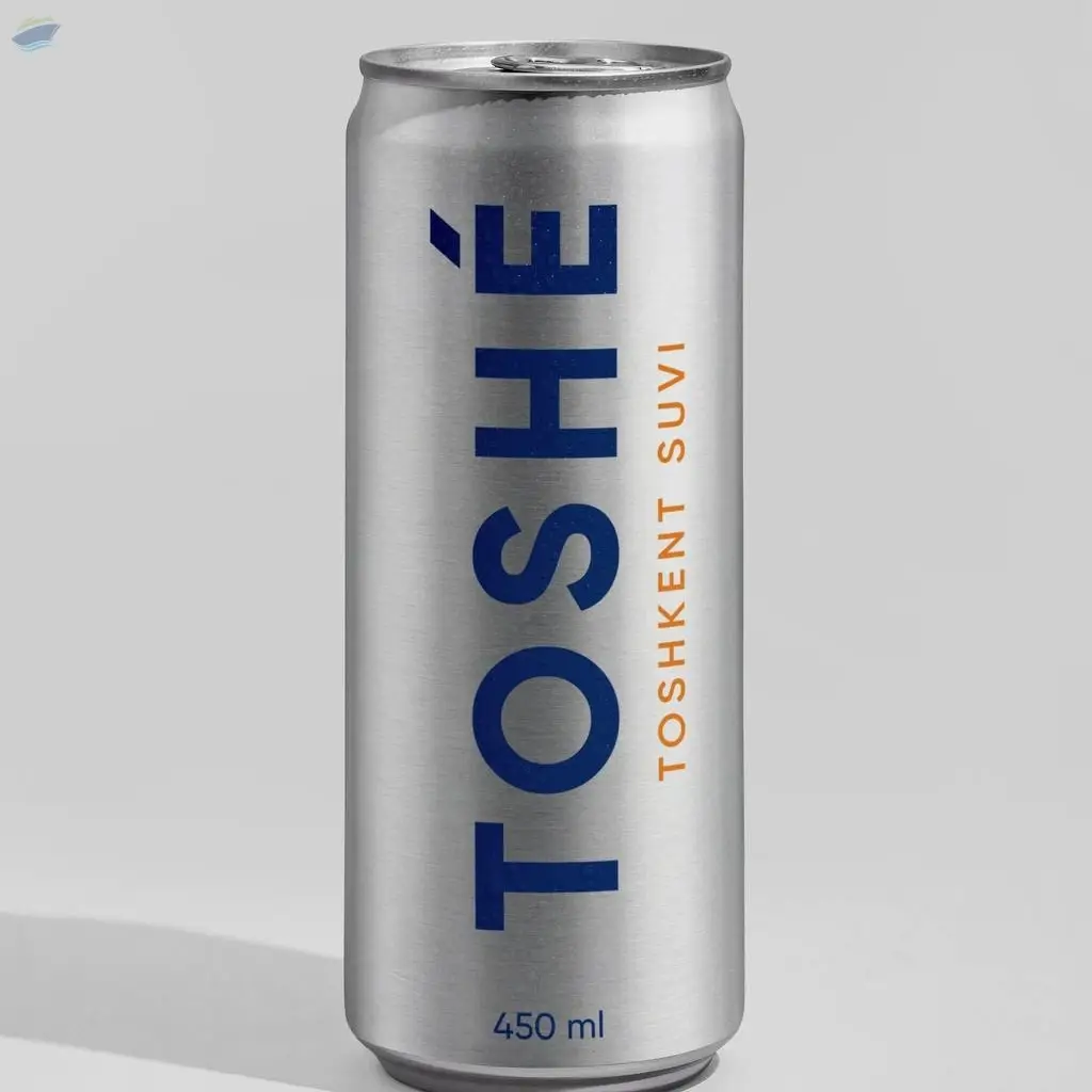 TOSHE Sparkling Mineral Water 450ml Can