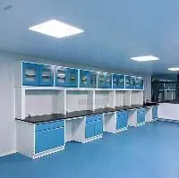 Laboratory Floor Mounted Wall Bench
