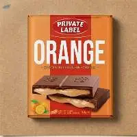 Milk Chocolate With Orange Cheesecake Cream