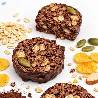 Premium Oat Nut Rounds Cereal Snack