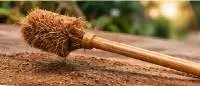 Coir Bristle Brush Sticks For Cleaning