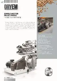 Single Motor Pellet Press