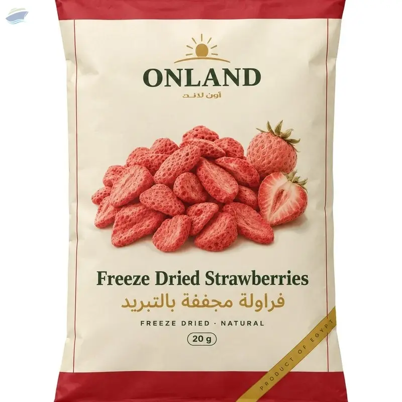 Freeze-Dried Strawberries - 20 g Bags & Bulk