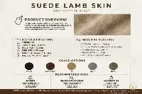 Genuine Leather- Lamb,Cow,Nappa,Suede