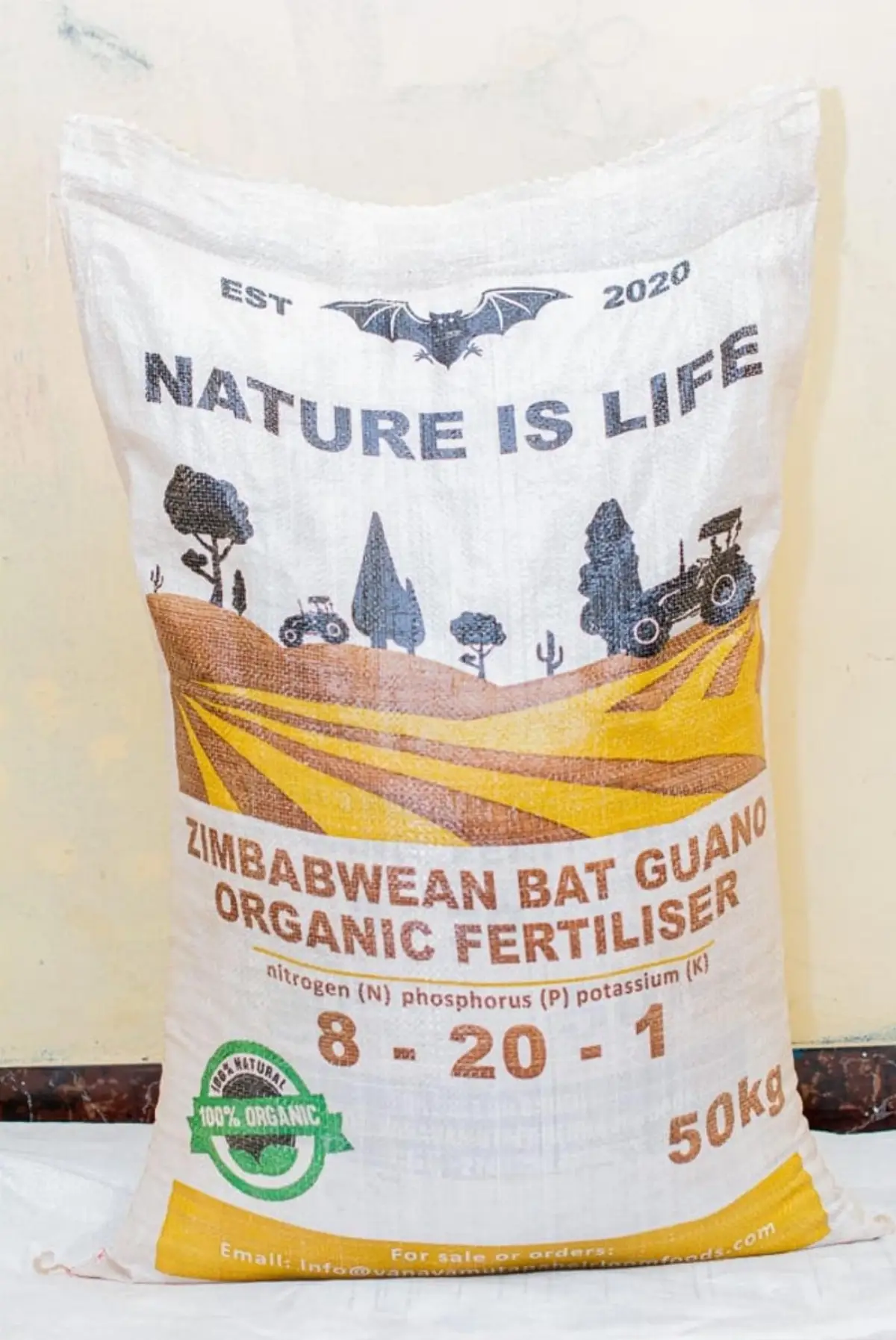 Nature is Life Zimbabwean Bat Guano