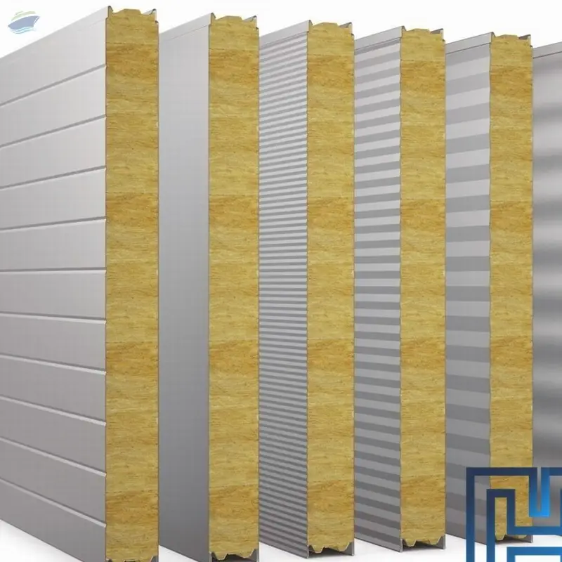 Fireproof Rock Wool Sandwich Panel