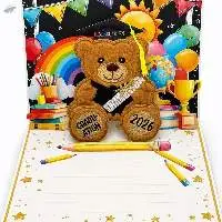 Yellow Bear Graduation / Teacher's Day Card