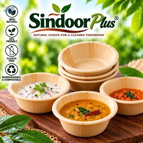 Areca Palm Leaf Plates Disposable