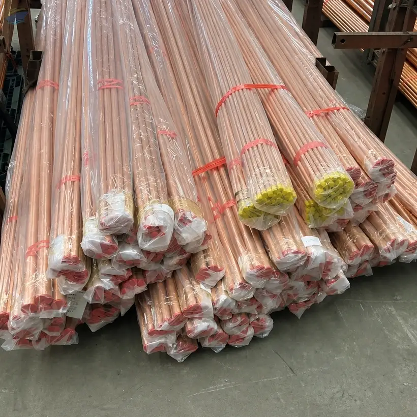 Straight Copper Tubes for Refrigeration