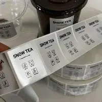 Matte Silver Self-Adhesive Labels