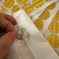 Laser Holographic VOID Security Labels