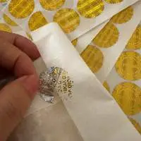 Laser Holographic VOID Security Labels