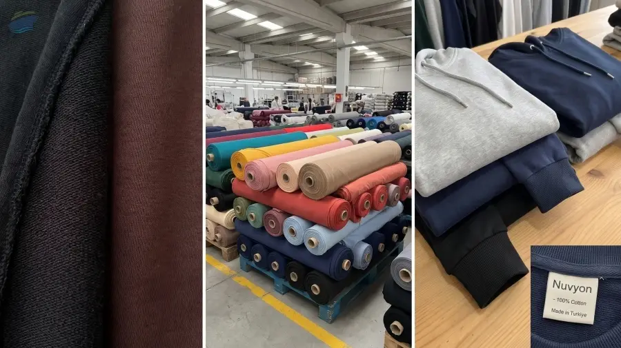 100% Cotton French Terry Fabric For Hoodies