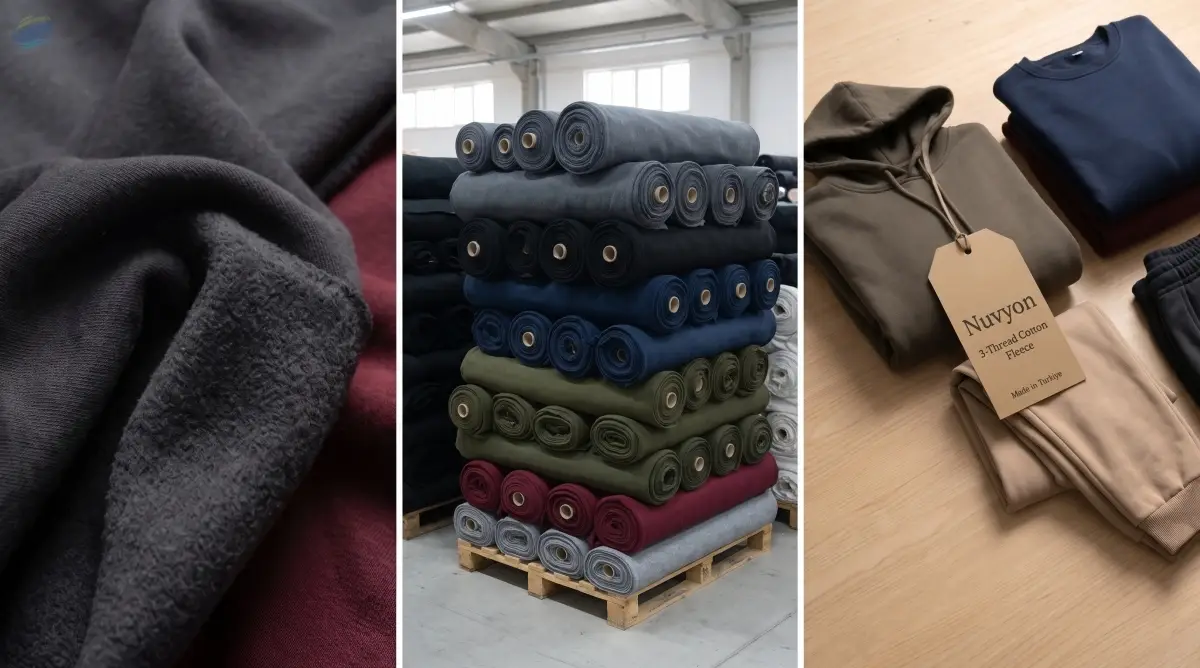 Premium Cotton Fleece Fabric For Winter Wear