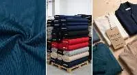 Premium Cotton Rib Knit Fabric (1x1 & 2x2)