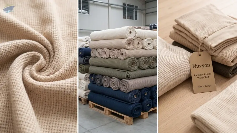 Premium Cotton Waffle Thermal Fabric