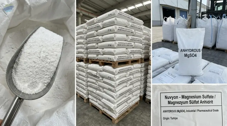 Magnesium Sulfate Anhydrous (MgSO4)