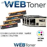 WT-CC530X-SET HP CANON CP2025 4 Color Set (CMYK)