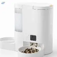 Dual Bowl Smart Pet Feeder 4L Food 3L Water