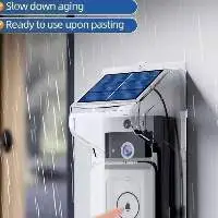 U9 Solar Video Doorbell Kit with Chime
