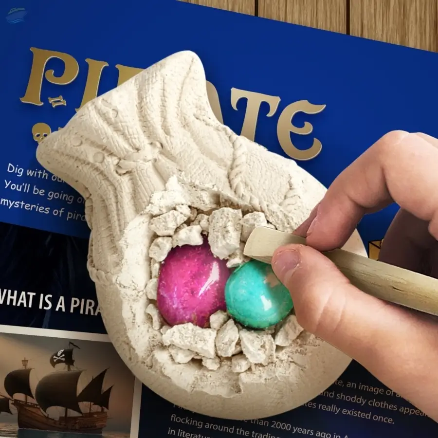 5-in-1 Pirate Treasure Dig Kit