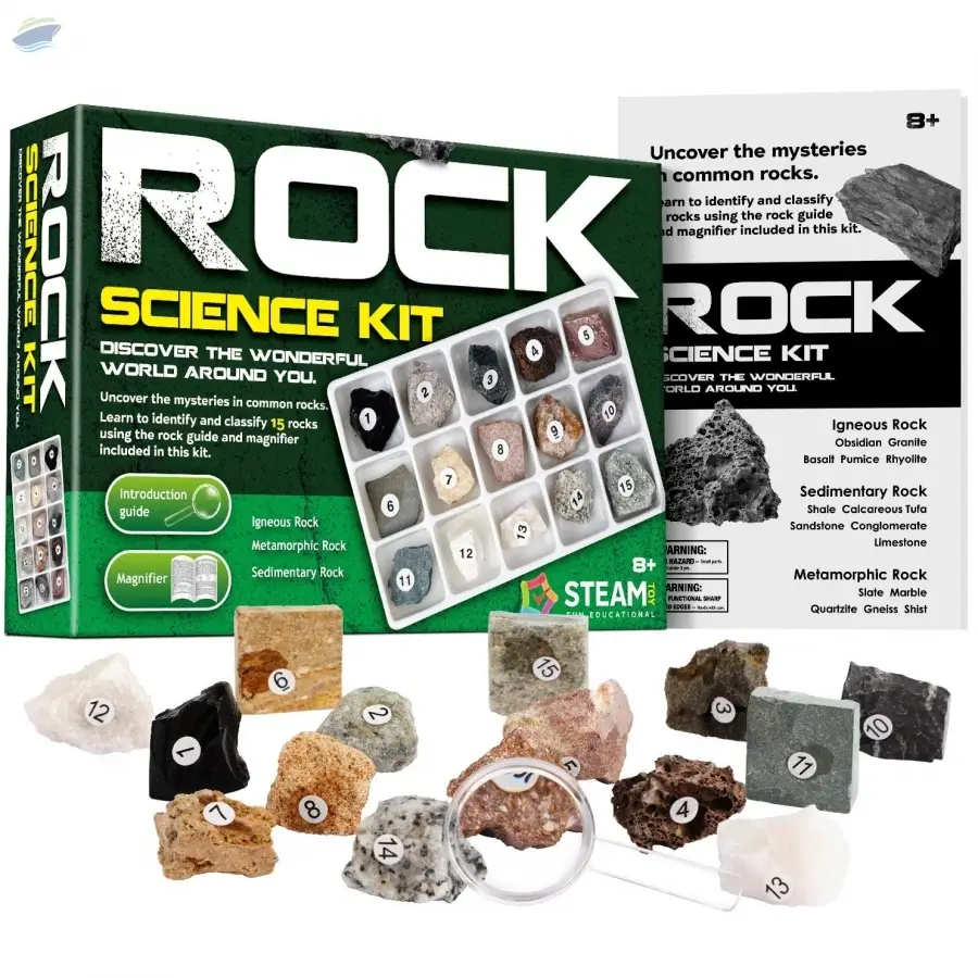 Rock Science Collection Kit - 15 Specimens
