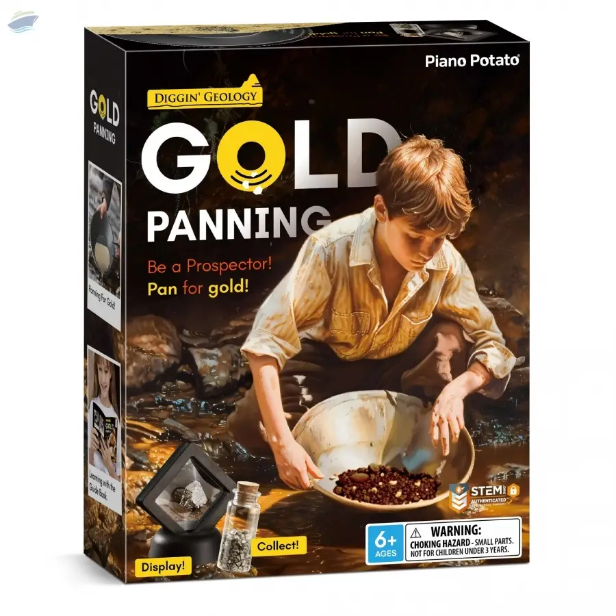 Dig In Geology ! Gold Panning Kit
