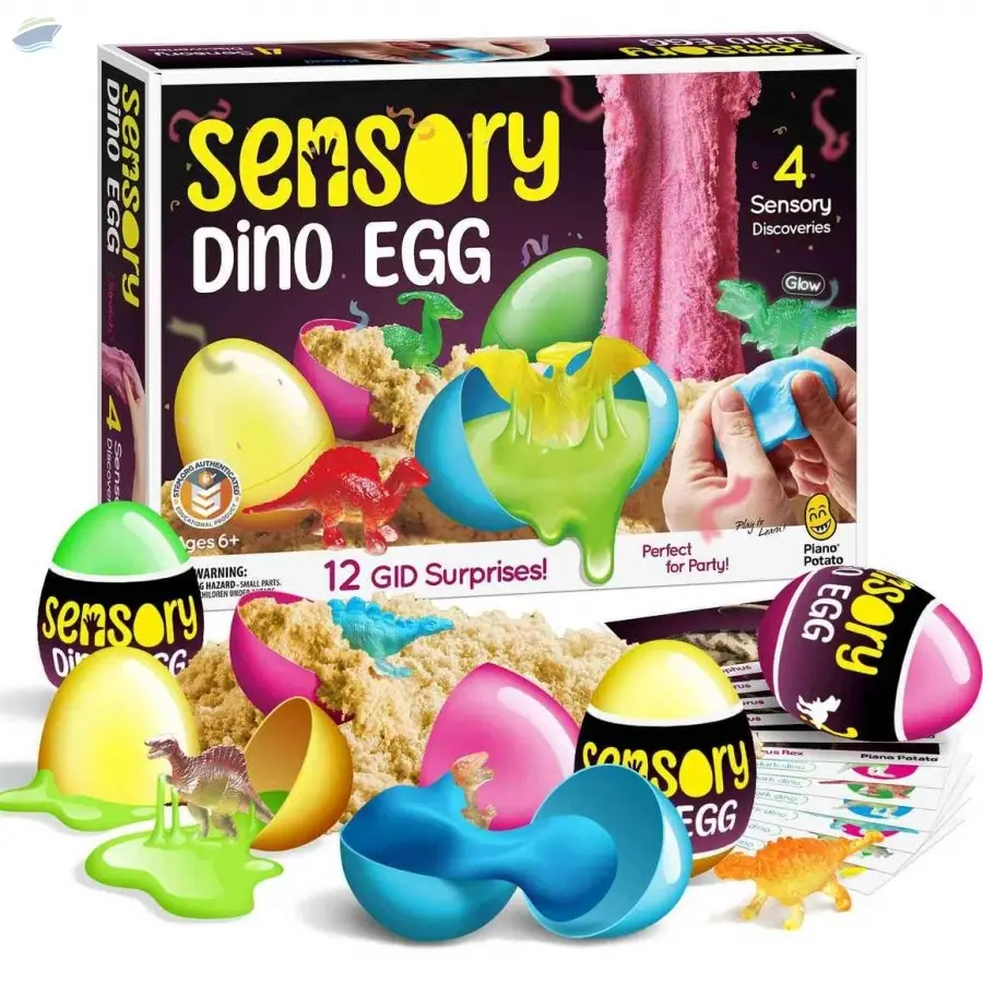 Sensory Dinosaur Egg Kit - 12 Dinosaur Surprises
