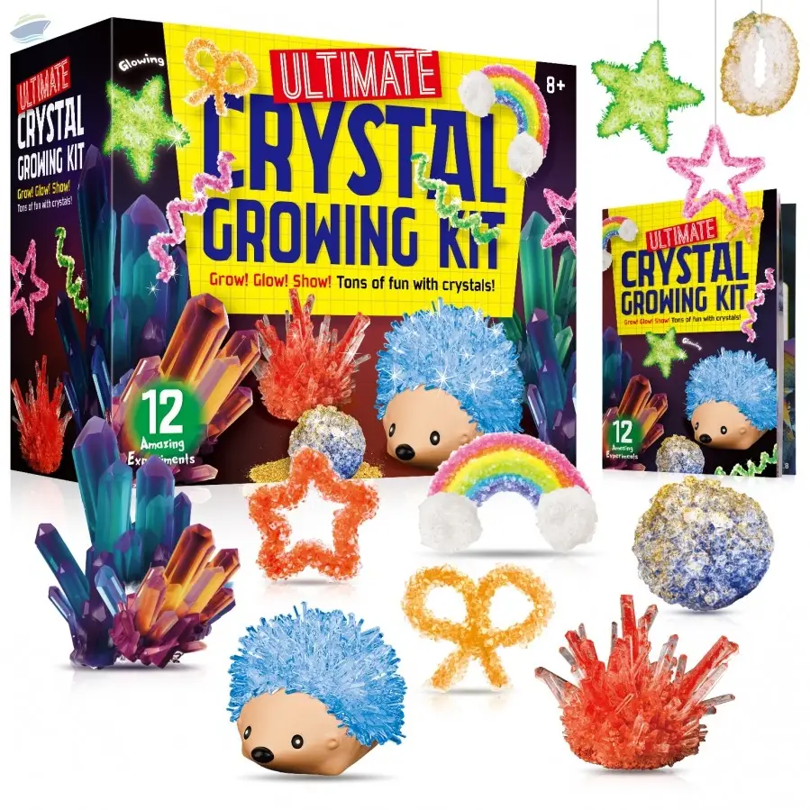 Ultimate Crystal Growing Kit - 12 Experiments