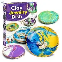 Clay Jewelry Dish Craft Kit - Make 3 Bowls