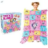 Unicorn No-Sew Tuck and Tie Blanket Craft Kit