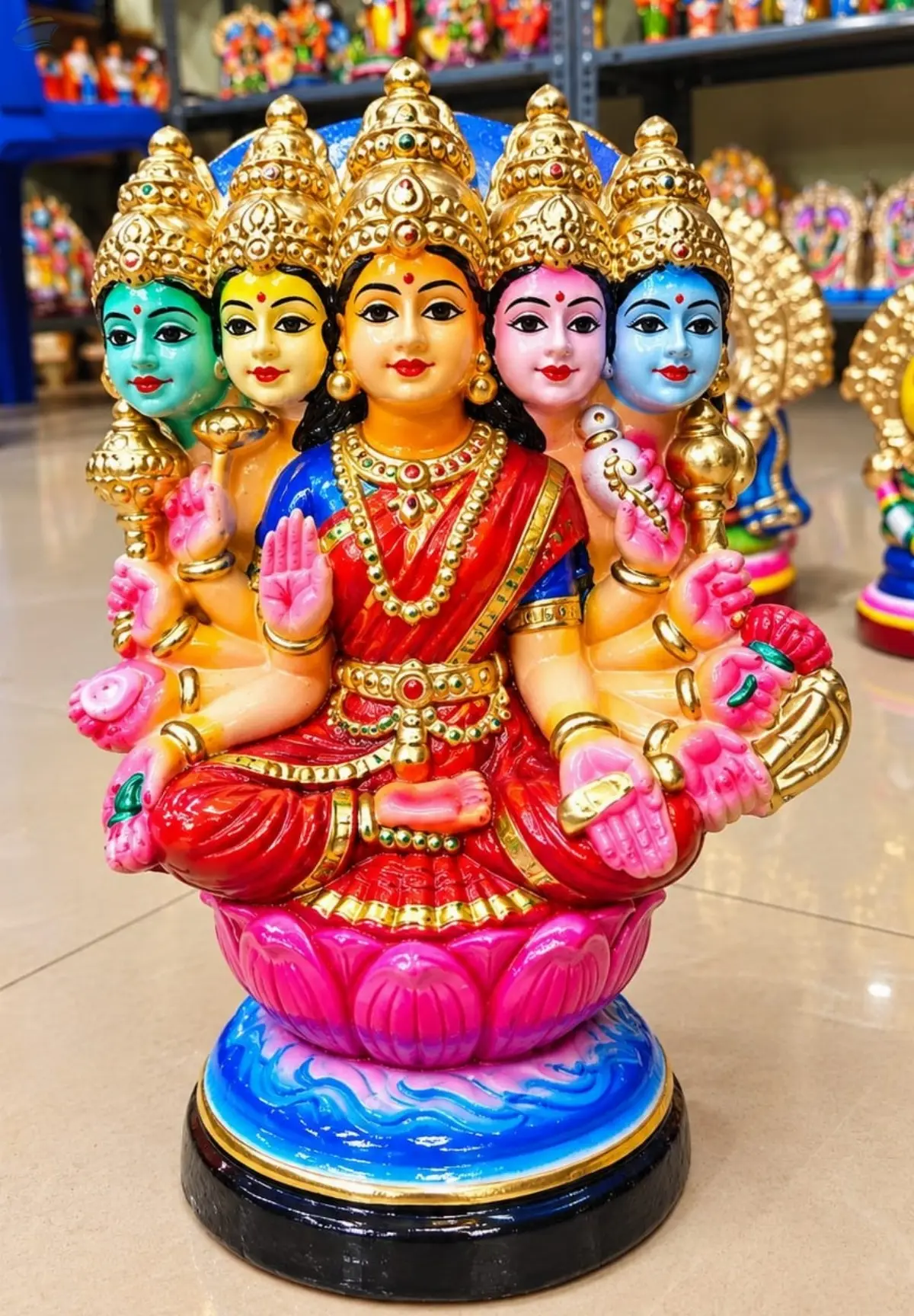 Gayathri Amman Clay Doll