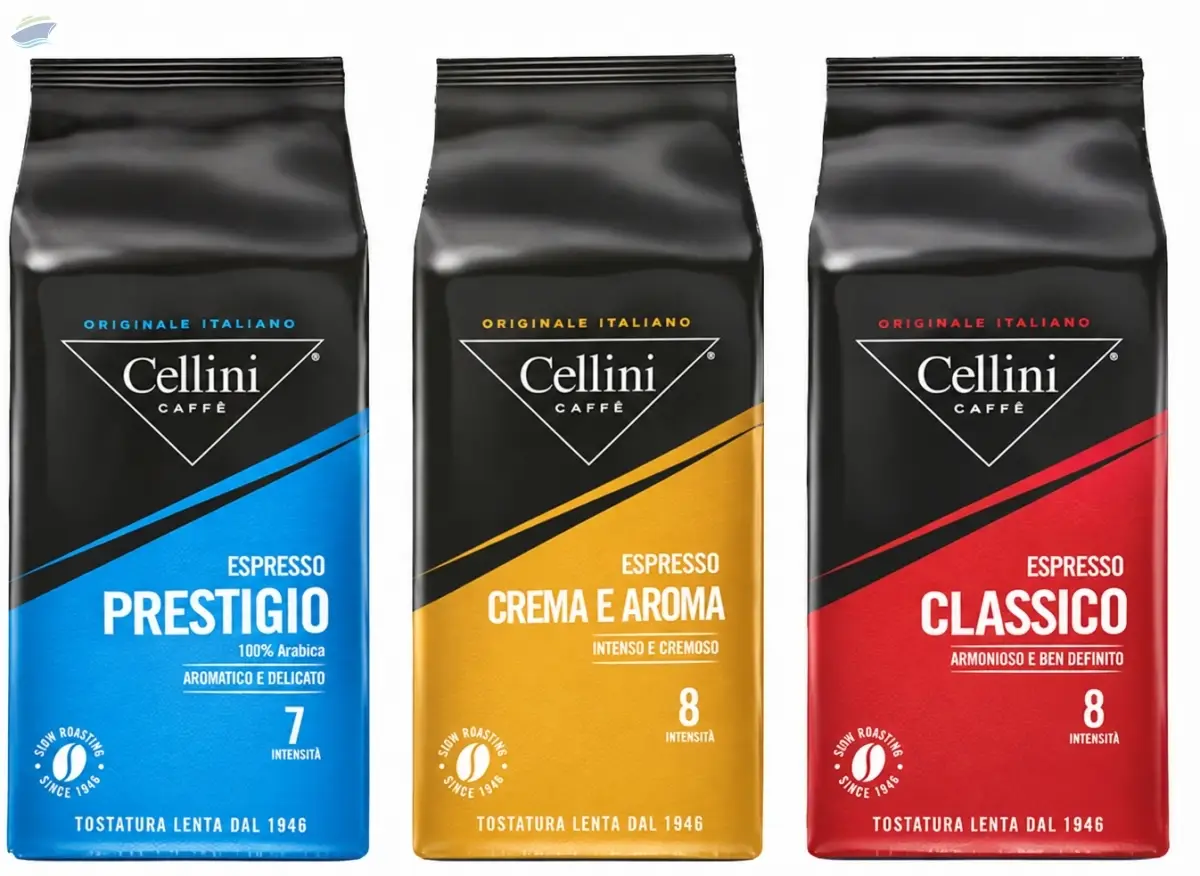 Cellini Caffe Italian Roasted Coffee Beans