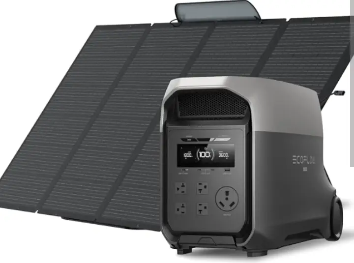 ECOFLOW Delta 3 Ultra Solar Generator