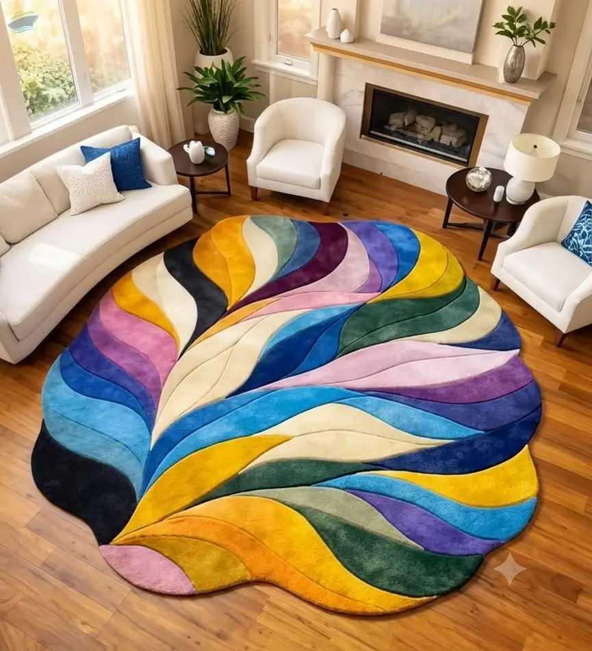Hand Tufted Wool Rug