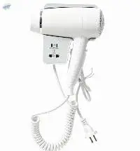 1800W Wall Mounted Ionic Hair Dryer for Hotel