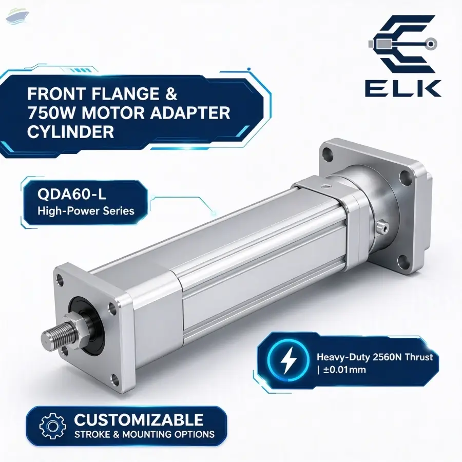 QDA60-L-F 750W Servo Electric Cylinder