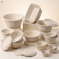 Bagasse Food Containers, Plates and Bowls