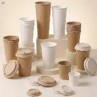 Water-Based Coated Paper Cups, Custom Printed